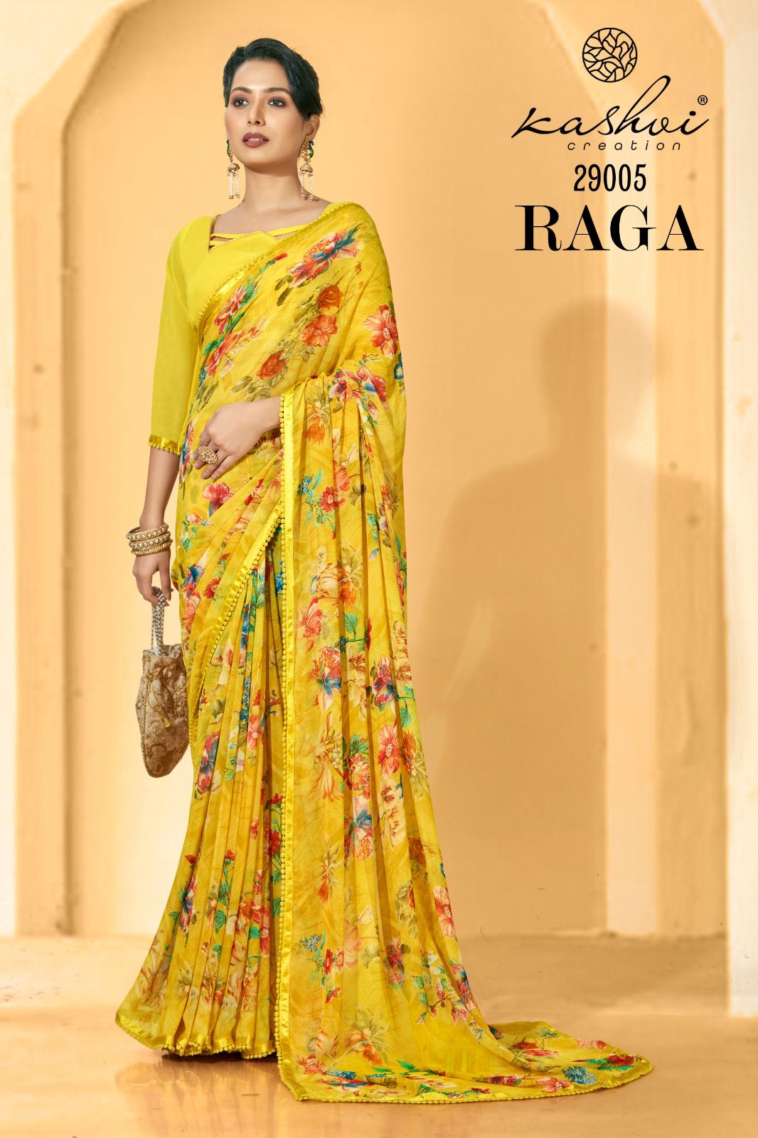 Kashvi Raga 29001-29008 Wholesale Daily Wear Sarees Catalog